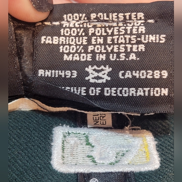 Oakland A's Hat New Era 59Fifty /New Era Fitted 7 Official On Field Cap - Picture 11 of 13